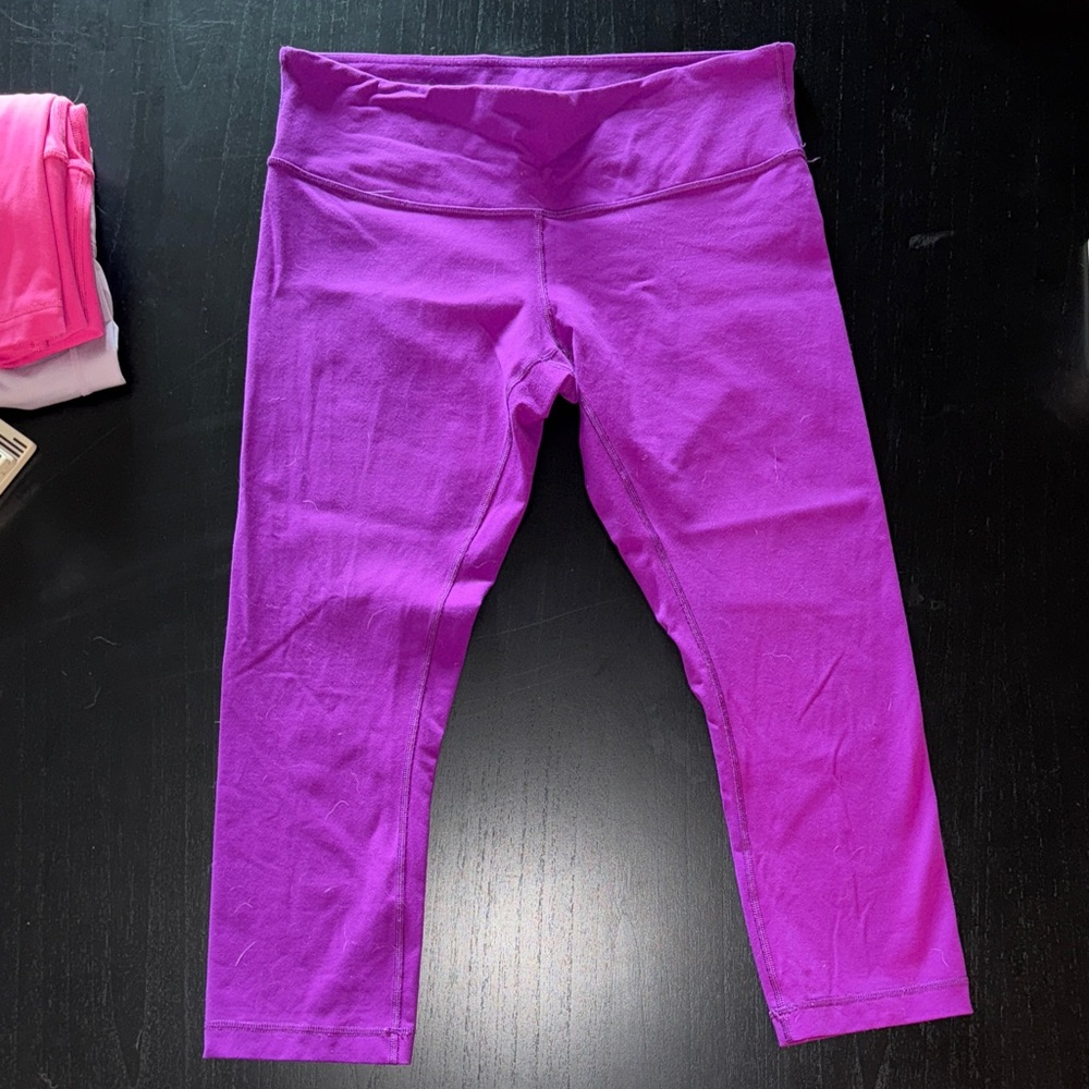 lululemon athletica Vibrant Purple Kids Leggings